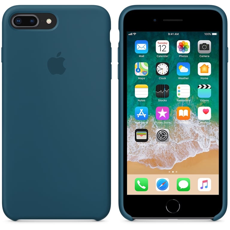 Coque Silicone Apple pour iPhone 8 Plus / 7 Plus - vue 4