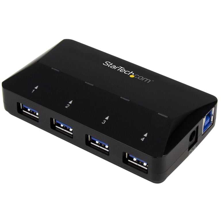 StarTech.com Hub USB 3.0 à 4 ports avec port dédié à la charge