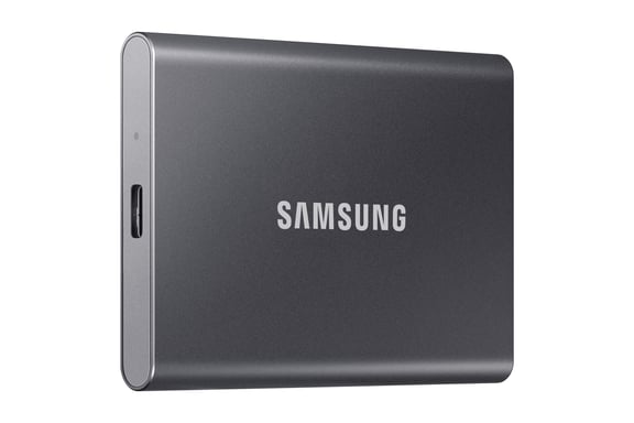 SSD EXT SAMSUNG T7 2TO gris titanio USB 3.2 Gen 2 MU-PC2T0T/WW