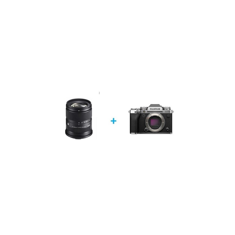 Kit objectif zoom Sigma 18-50mm f/2.8 DC DN Contemporary pour Fujifilm X-T5 Noir - Neuf