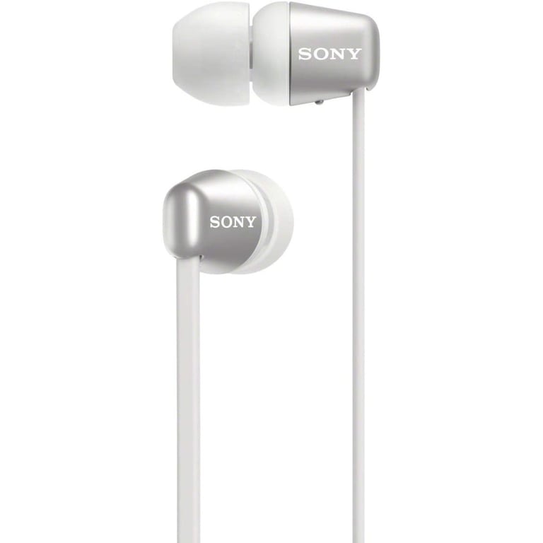 Sony WI-C310 Casque Sans fil Ecouteurs, Minerve Appels/Musique Bluetooth Blanc
