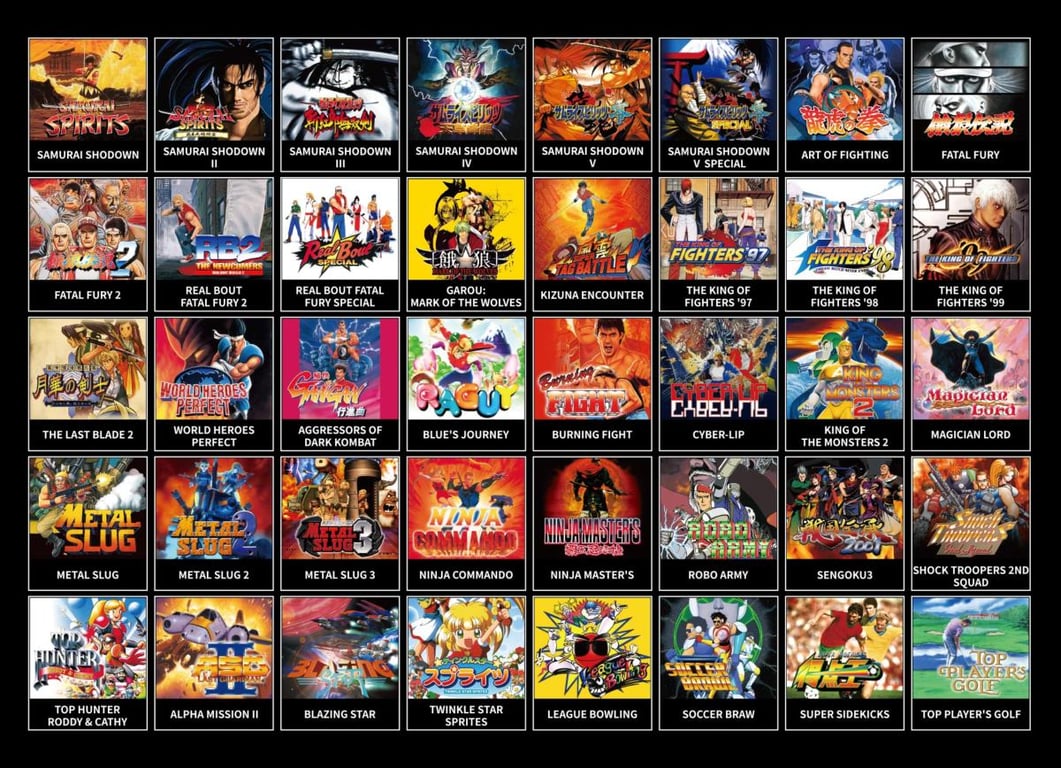 Consola Neo Geo mini Samurai Shodown Edición Limitada - Nakoruru (rojo)
