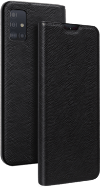 Custodia per Galaxy A71 Folio con portacarte e supporto video