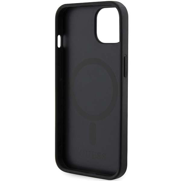 Coque pour iPhone 15 / iPhone 14 / iPhone 13 Guess GCube Stripes MagSafe GUHMP15SHGCFSEK - vue 2