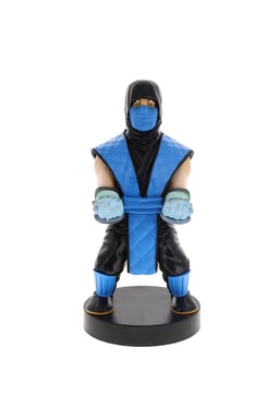 Figura da collezione di Exquisite Gaming Sub Zero Cable Guy con supporto per telefono e controller