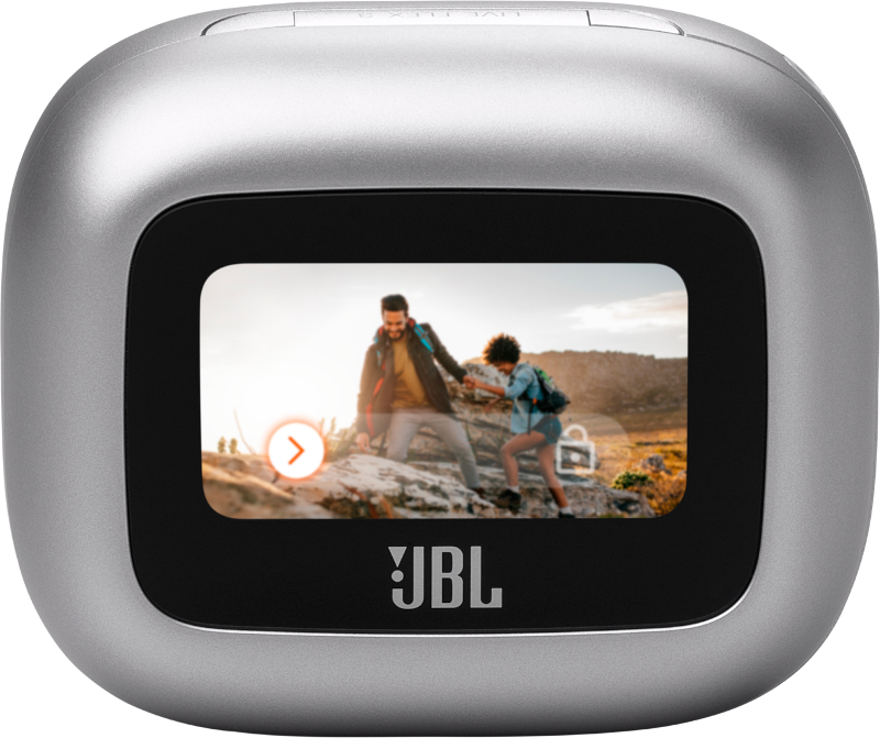 Live Flex 3 avec réduction de bruit - Ecouteurs sans fil Bluetooth JBL, Argent - Neuf