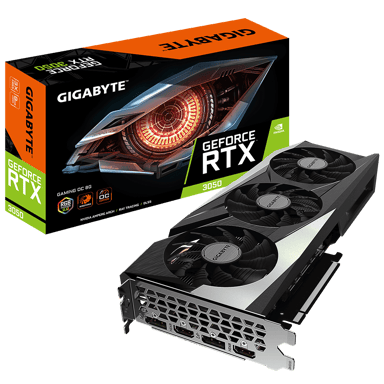Gigabyte GeForce® RTX 3050 Gaming OC 8G