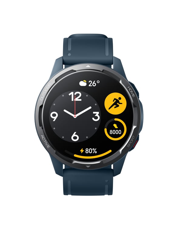 Xiaomi Watch S1 Active 3,63 cm (1.43) AMOLED 46 mm Numérique 466 x 466  pixels Écran tactile Bleu Wifi GPS (satellite)