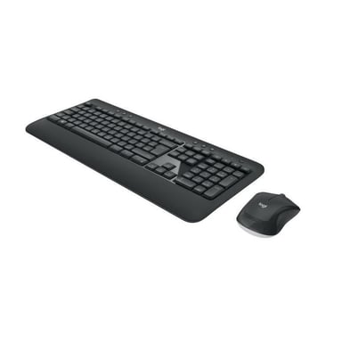 Logitech Advanced MK540 Tastiera Mouse incluso USB Francese AZERTY Nero, Bianco