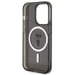 Custodia Karl Lagerfeld Ikonik MagSafe per iPhone 14 Pro, nera