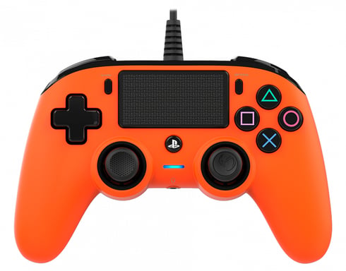 NACON PS4OFCPADORANGE mando y volante Naranja USB Gamepad Analógico/Digital PC, PlayStation 4