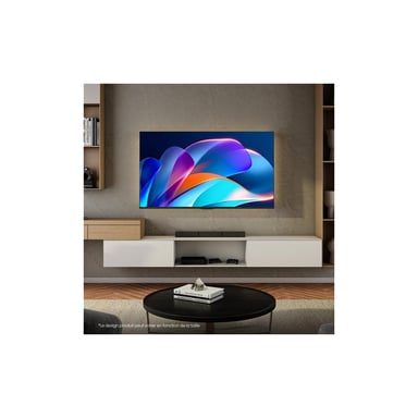 Téléviseur LED Smart Hisense 50A6S 50'' 4K UHD VIDAA Noir, Dolby Vision, Wi?Fi, AI Upscaling, MEMC, HDMI 2.1 et jeu faible latence