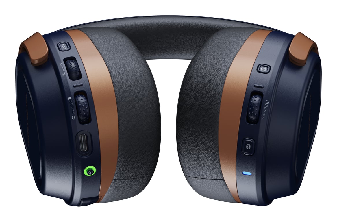 Casque gaming sans fil Turtle Beach Stealth™ Gen3 Cobalt Xbox PS5 PS4 PC mobile 60mm Bluetooth - vue 3