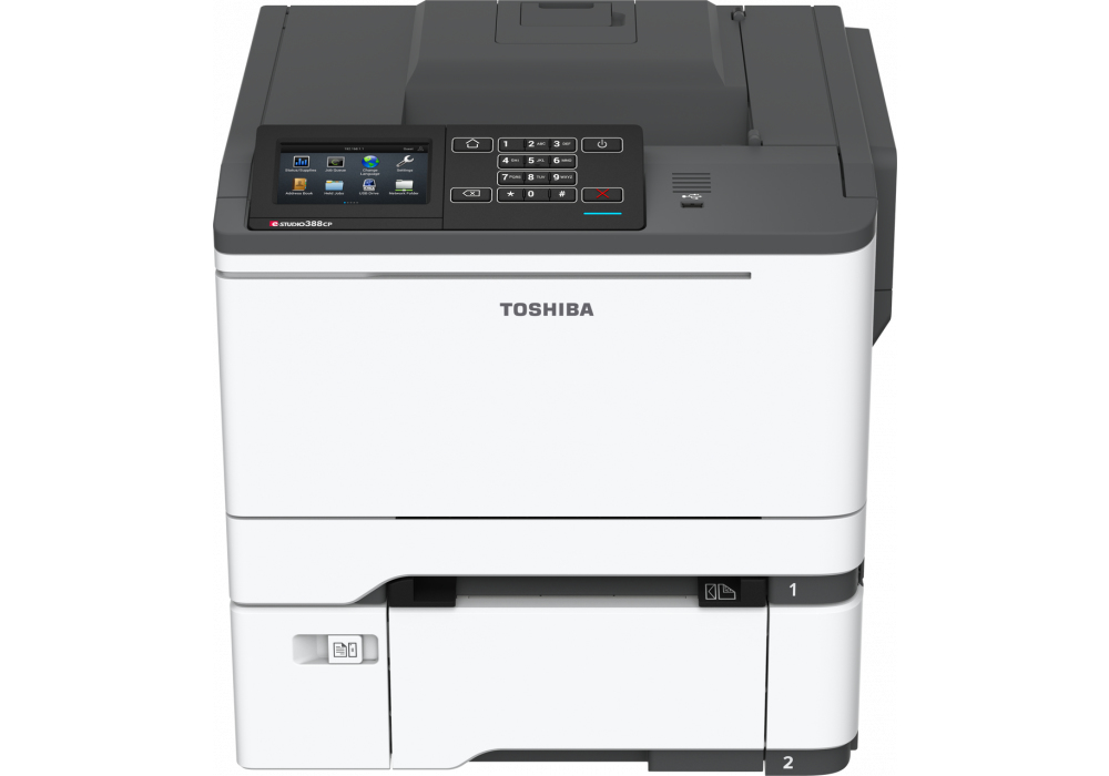 Imprimante Laser Couleur A4 TOSHIBA e STUDIO388CP 38 ppm Filaire - vue 3