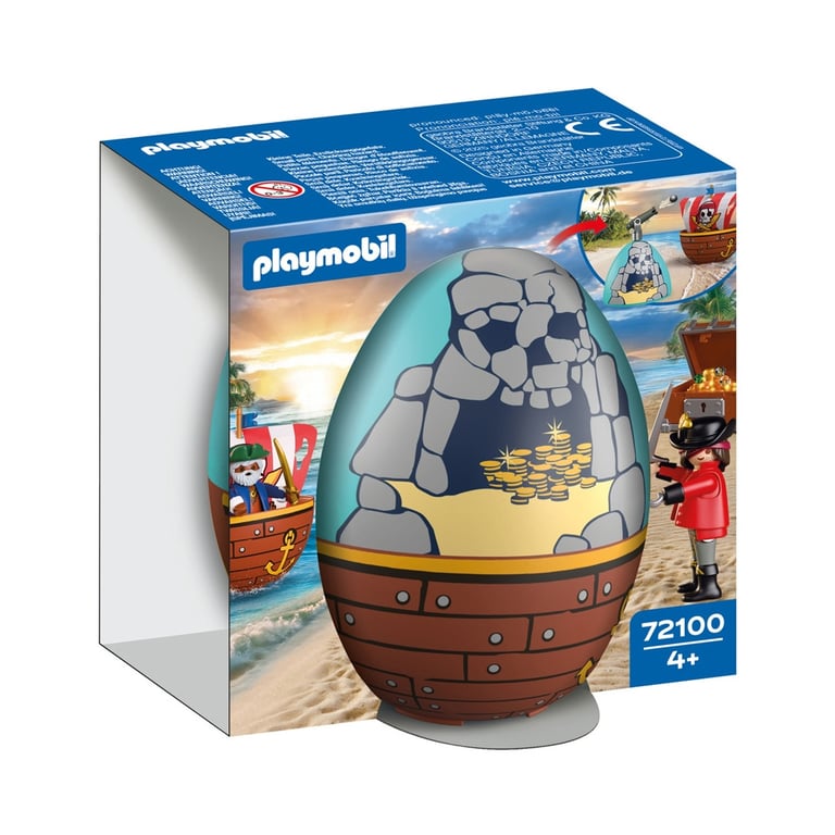 Playmobil Pirates 72100 ?uf : pirates - vue 7