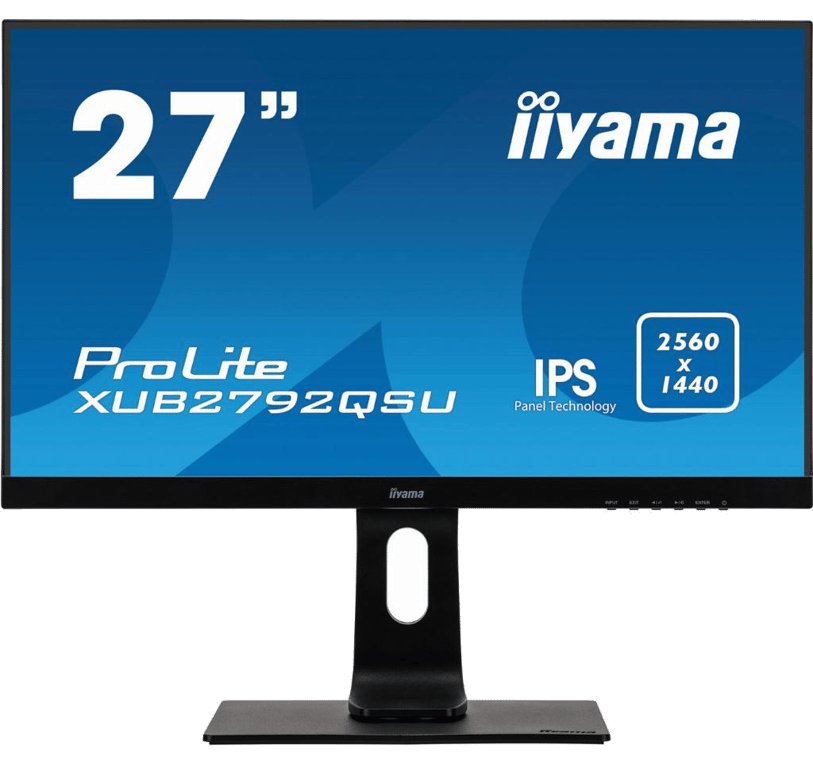 iiyama ProLite XUB2792QSU-B1 LED display 68,6 cm (27 ) 2560 x 1440 pixels Quad HD Noir