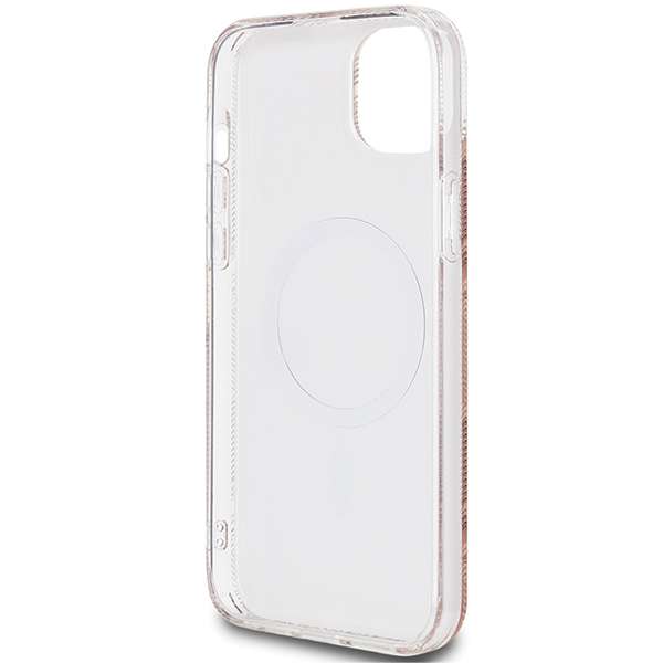 Guess Coque IML GCube MagSafe pour iPhone 15 Marron - vue 3