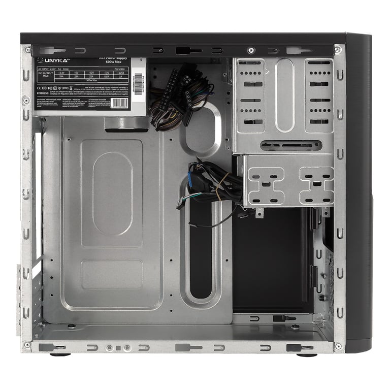 Boîtier Unykach Shadow MicroATX Alimentation incluse Taille de disque prise en charg Neuf - vue 3