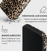Burga Carcasa Dura MagSafe Qi Qi2 Compatible iPhone 16 Pro Marrón