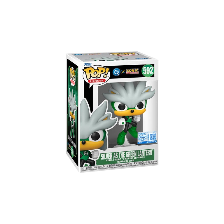 DC' Justice League and Sonic the Hedgehog Figurine POP! Lantern 9 cm - vue 3