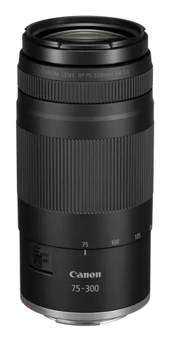 Canon RF 75-300mm F4-5.6 Cropped frame(APS-C) camera Objectif zoom Noir - Neuf