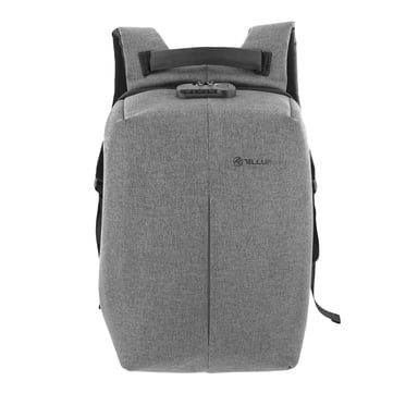 Tellur Antitheft V2 Mochila para portátil, 15,6'', puerto USB, gris