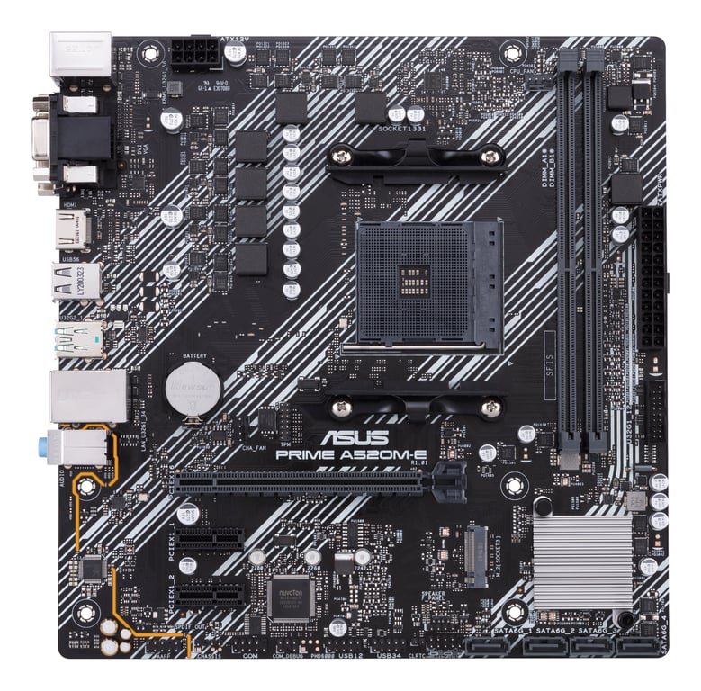 ASUS PRIME A520M ECSM AMD A520 Emplacement AM4 micro ATX Neuf