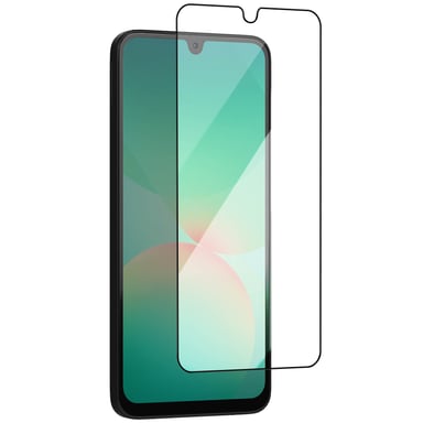 Akashi Verre Trempé pour Galaxy A26 Dureté 9H Anti-rayures Total Cover Noir