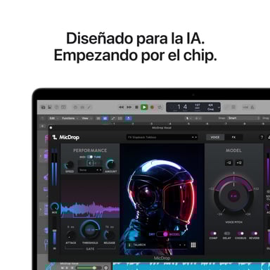 MacBook Pro M5 Pro (2026) de 14'', 1 TB, RAM 24 GB, GPU Apple 16, color plata - QWERTY ES