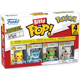 Pack de 4 figurines Funko Bitty Pop Pokémon Pikachu - vue 1