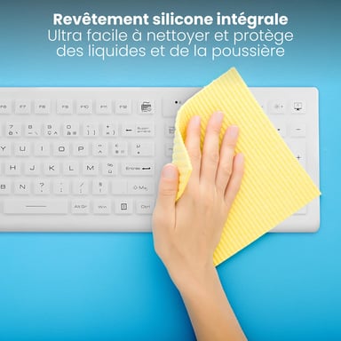 Teclado médico con cable T'nB TNB IP68