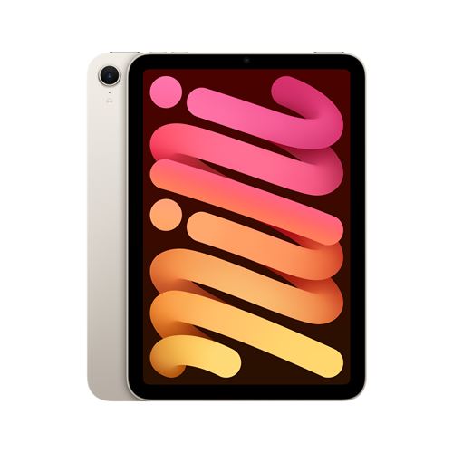 iPad mini 7 (8,3') Wifi 256 Go, Lumière stellaire - Neuf