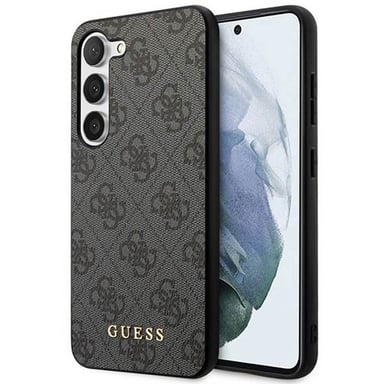 Guess Coque arrière 4G Classic Logo pour Samsung Galaxy S24 Plus - Noir