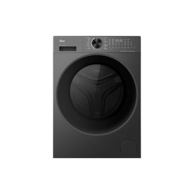 Lavadora de carga frontal Hoover HLP610BL10GUH-47 10 kg vapor 1600 rpm Wi-Fi Negro, motor BLDC, 15 programas