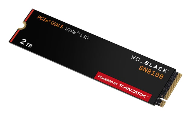 Western Digital Black WD_BLACK SN8100 NVMe 2 To M.2 PCI Express 5.0 TLC 3D NAND