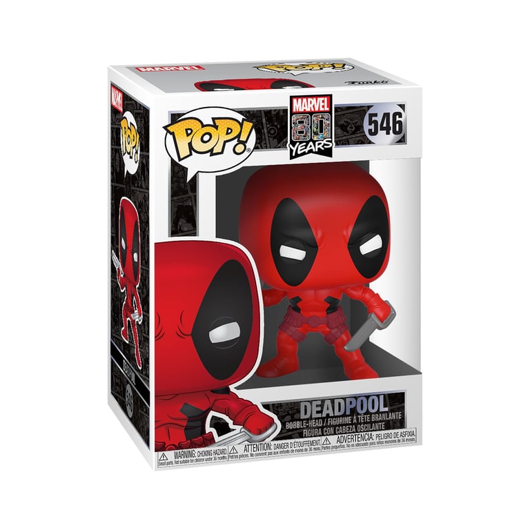 FUNKO POP Marvel First Appearance: Deadpool - vue 4