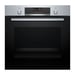 Four pyrolyse Softclose - BOSCH SER6 - HBG579BS3F - Inox - 14 modes de cuisson - 59,5 x 59,4 x 54,8 cm