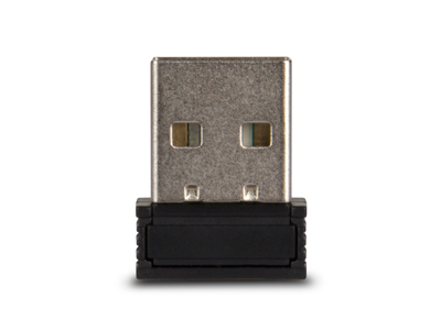 Hamlet XKK400ITA clavier TV RF sans fil QWERTY Italien Noir