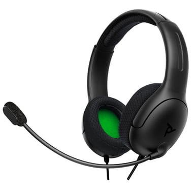 Casque filaire AIRLITE: Noir Pour Xbox Series X|S, Xbox One, et Windows 10/11 PC
