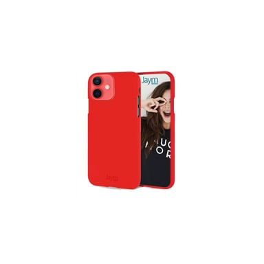 JAYM - Coque Silicone Soft Feeling Rouge pour Apple iPhone 13 – Finition Silicone – Toucher Ultra Doux