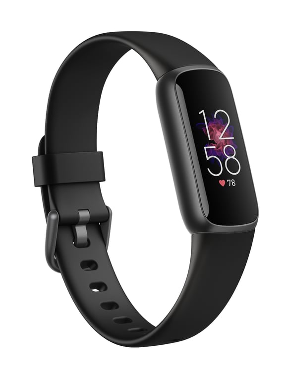 Pulsera Fitbit Luxe AMOLED Negra, Grafito