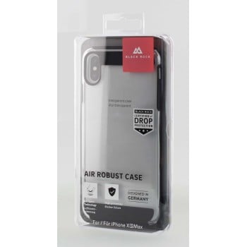 Carcasa protectora ''Air Robust'' para Apple iPhone Xs Max, Negro