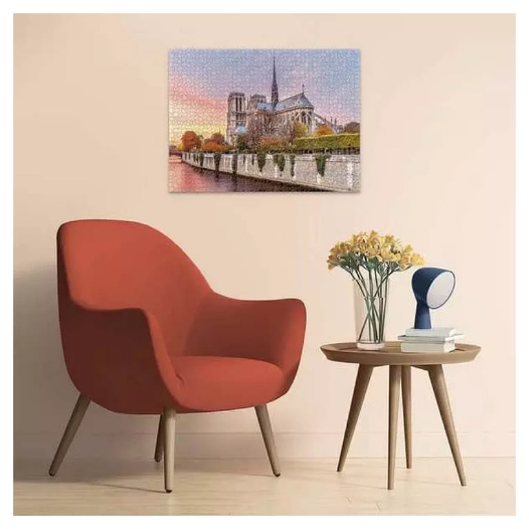 Puzzle 1500 pièces Ravensburger Pittoresque Notre Dame - Neuf