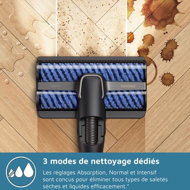 Philips 9000 Series AquaTrio sans fil Vacuum & Wash série 9000