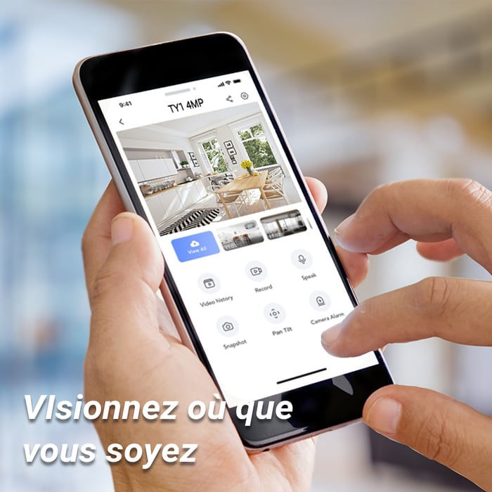 Ezviz TY1 Pro 2K Caméra de surveillance - vue 5