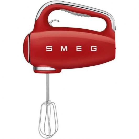 Batteur à main Smeg HMF01RDEU Rouge - Neuf