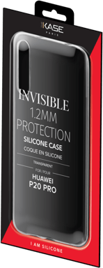 Custodia sottile e invisibile per Huawei P20 Pro 1,2 mm, trasparente