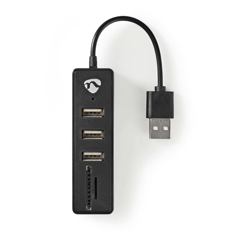 Nedis UHUBCU2340BK hub & concentrateur USB 2.0 Neuf - vue 3