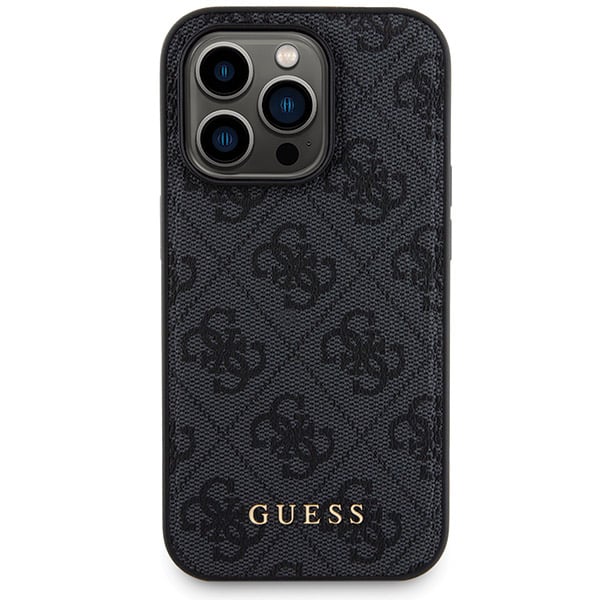Guess Bundle Pack MagSafe 4G Metal Gold Logo Ensemble coque + Power Bank 5000mAh MagSafe iPhone 14 Pro - vue 4