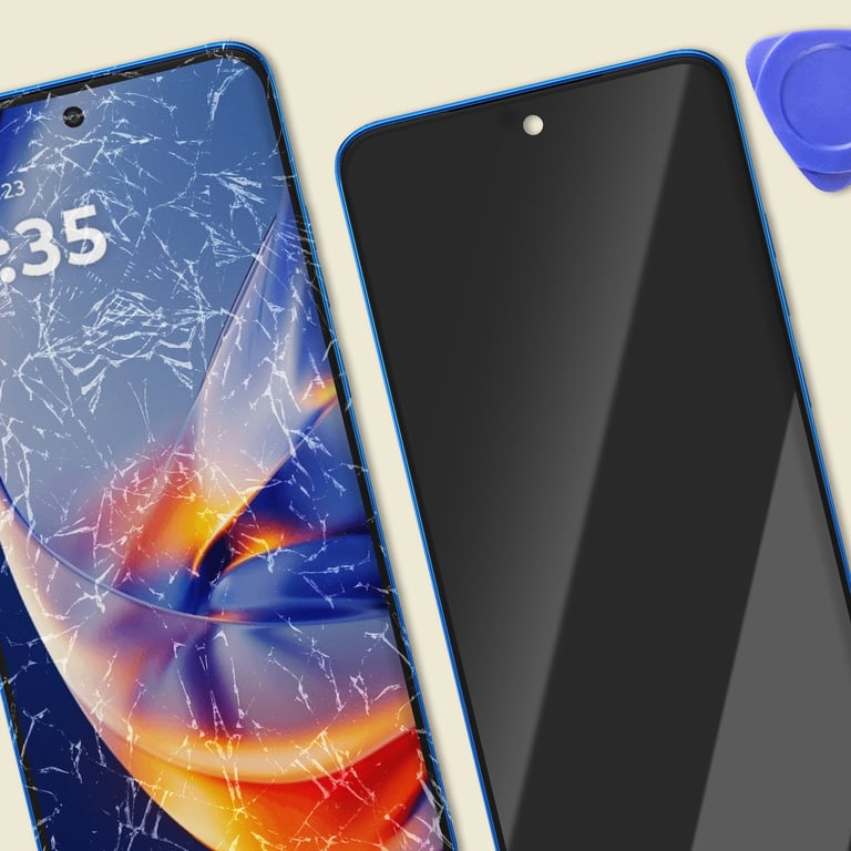 Écran pour Motorola Edge 50 Neo LCD + Vitre Tactile + Châssis Original Neuf - vue 8